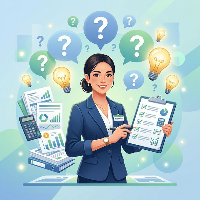 FAQ ปิดงบเปล่า คำถามที่พบบ่อย