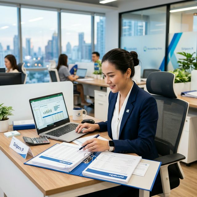 บริการปิดงบเปล่า โดยผู้เชี่ยวชาญ